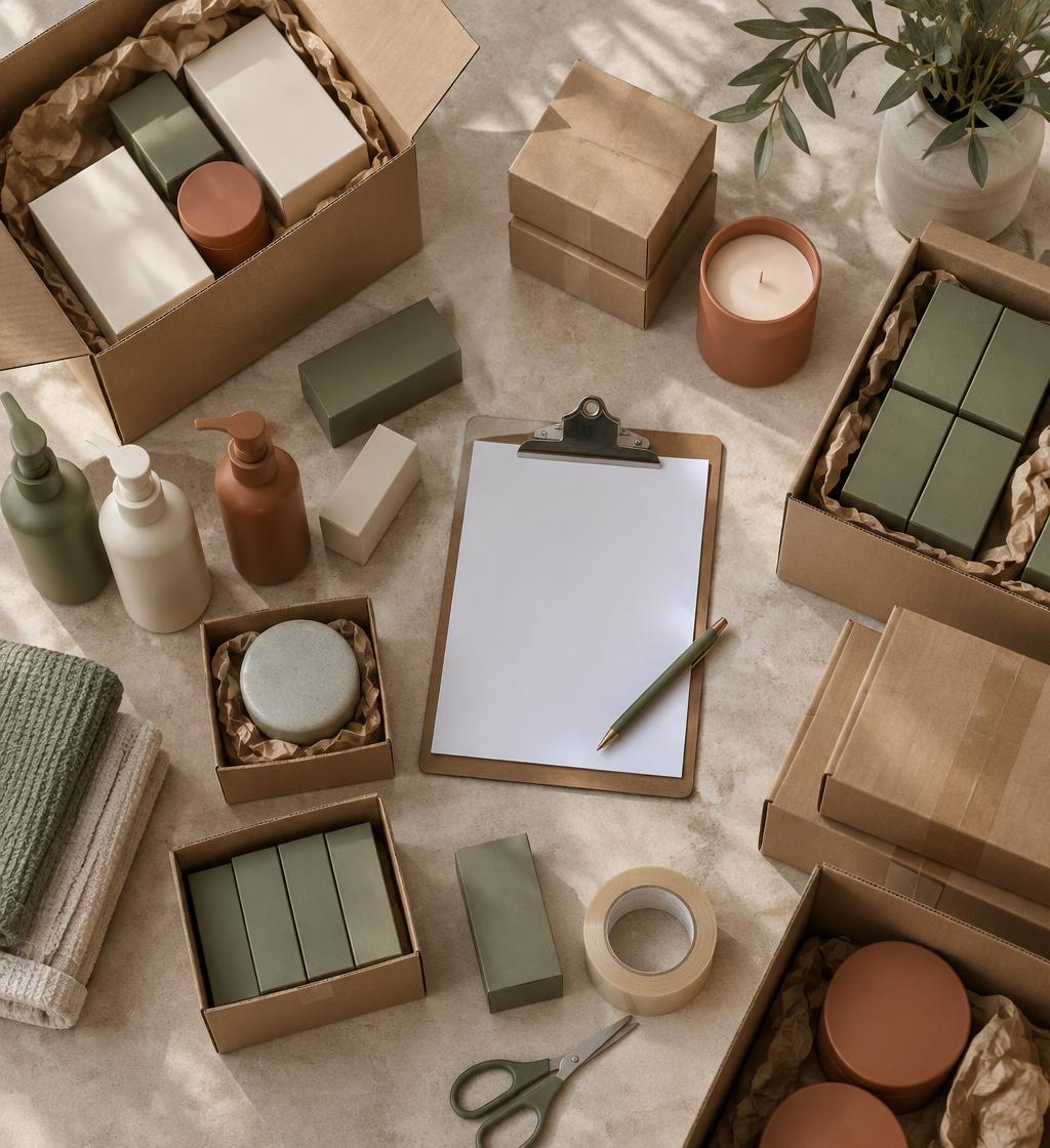 Wholesale products organized for fulfillment